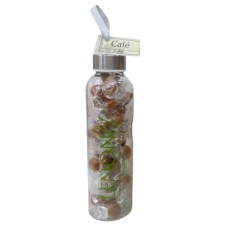 CONFITERIA BOTELLA DE VIDRIO CON LOGOTIPO 500 ML DULCES CAFÉ MEDIA LIBRA